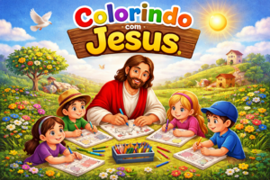 colorindo com cristo